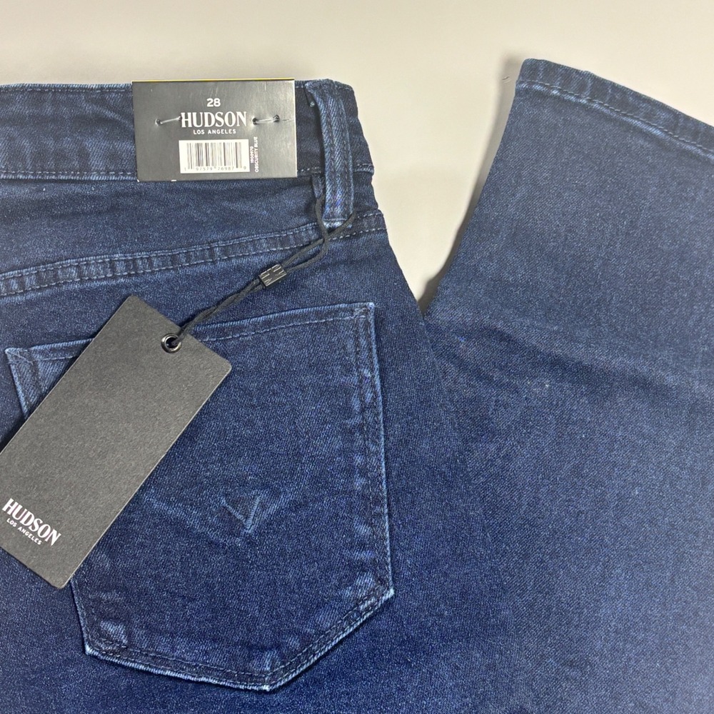 NWT Hudson Los Angeles Womens Midrise Straight Jeans Size 6x28 Inseam‎ 29" NWT